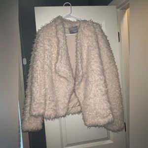 Boutique fuzzy coat